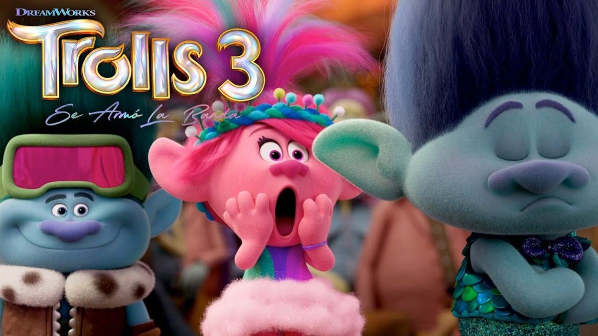 ¿Cuándo se estrena la película Trolls 3 en Argentina?