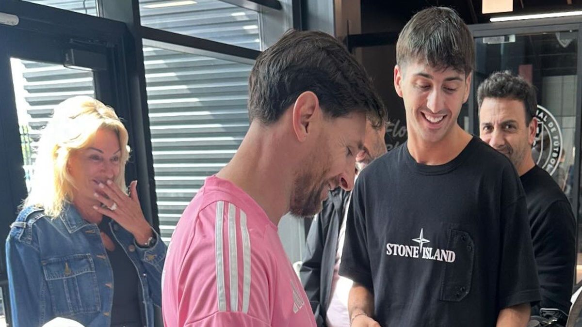 Yanina Latorre vivió un emocionante momento en Miami al reunirse con Lionel Messi