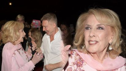 Mirtha Legrand emocionó a Adrián Suar con su visita a 