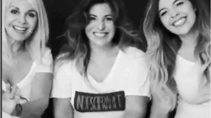 Claudia, Dalma y Gianinna hacen 