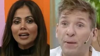 Romina Uhrig y Gastón Trezeguet tuvieron un durísimo cruce en 'A la Barbarossa'