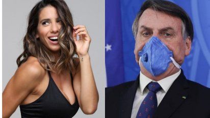 ¡Polémica! Cinthia Fernández festejó el contagio de Covid-19 de Jair Bolsonaro