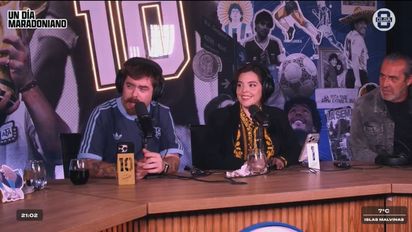 Los números Olga en su especial Maradoniano