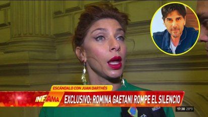 Romina Gaetani aniquiló a Darthés por las denuncias de abuso: 