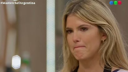 Los nervios de Mery del Cerro en Masterchef Celebrity