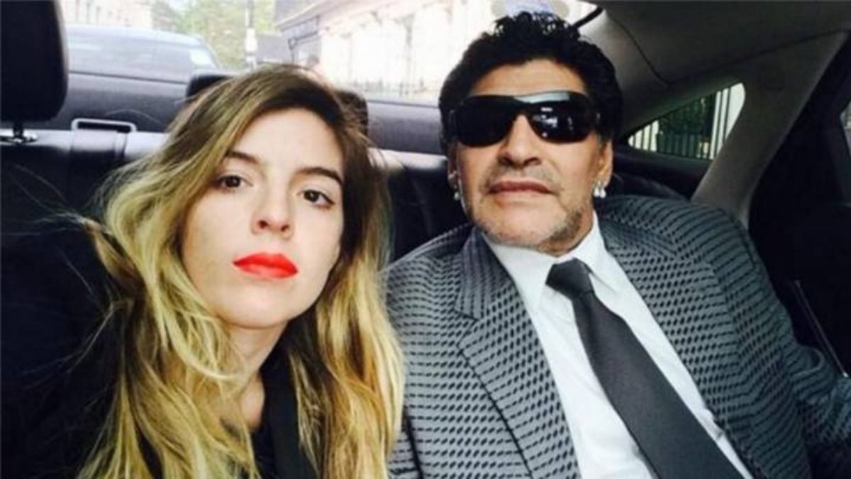 La hija de Diego Maradona