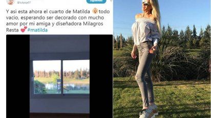 Video: Luciana Salazar muestra el cuarto de su hija Matilda