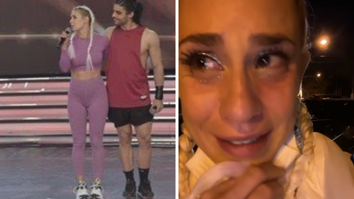 Julieta Peña se puso a llorar frente a sus fans en Instagram