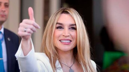 El look de Fátima Florez en la jura de Javier Milei como presidente de Argentina