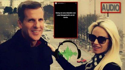 Redrado blanqueó novia y Luciana lo escracha viralizando un audio: ''Martín, ¿qué es esto?, ¿brujería?