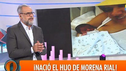 Jorge Rial emocionado relató cómo fue el momento del nacimiento de su nieto Francesco: ''Lloré cuando me dijeron que había nacido''  