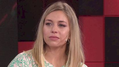 La emoción de Maite Peñoñori a días de abandonar el país