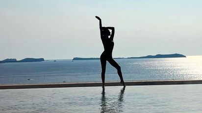 El diminuto microbikini que Pampita usó en sus vacaciones en Ibiza