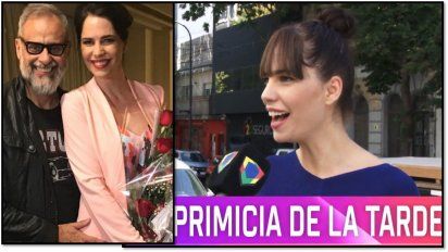 Romina Pereiro dio detalles del casamiento con Rial y reveló un mensaje que le envió el conductor de Intrusos: ''Estoy cagado, pero...''