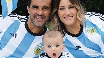 Mica Viciconte compartió la reacción de Luca Cubero al escuchar una arenga a la Selección 