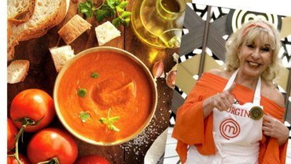 Barbarossa cautivó al jurado de Masterchef con su Salmorejo