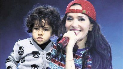 Natalia Oreiro mostró el original regalo que hizo a su hijo 
