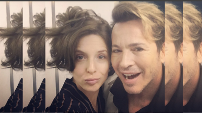 Insólita dupla en el cine: Carla Peterson está filmando con... Guido Süller!