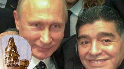 Verónica Ojeda recibió de presidente de Rusia Putin un árbol de oro