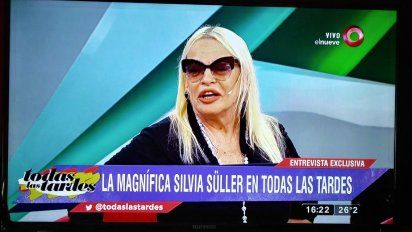 Una mediática se retira; Silvia Süller inició el trámite de jubilación en la Anses: 