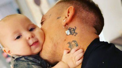 El Polaco recibió cientos de críticas por un gesto que tuvo con su hija Abril