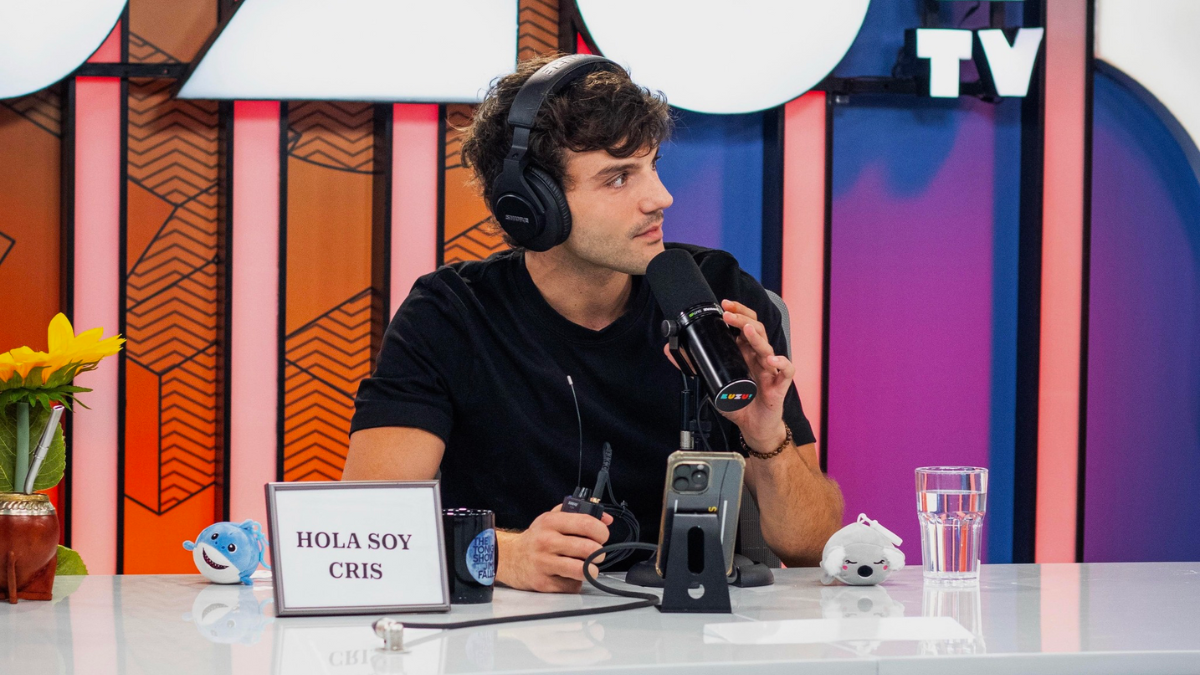 El blooper de Cris Vanadía en pleno vivo de Luzu TV