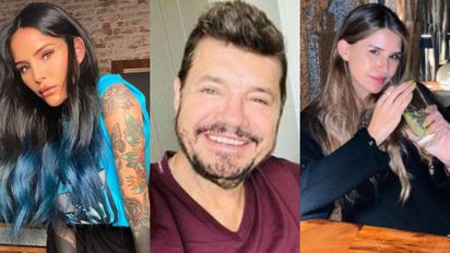 Marcelo Tinelli y sus hijas de vacaciones en París