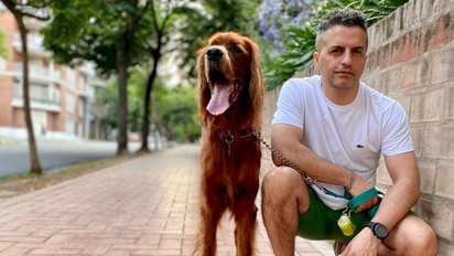 El sentido mensaje con el que Ángel de Brito recordó a su perro