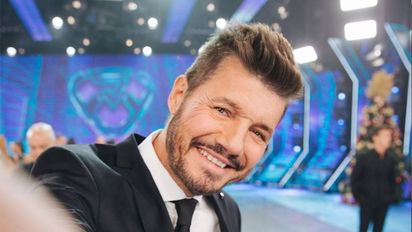 La emoción de Marcelo Tinelli en el ensayo general de 