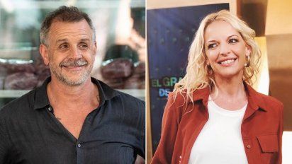 El Gran Premio de la Cocina: Christian Petersen le dio un regalo a Carina Zampini