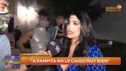 Charlotte Caniggia habló otra vez de Pampita: 