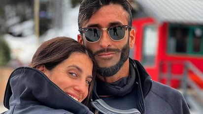 Cinthia Fernández y Roberto Castillo se comprometieron en Río de Janeiro