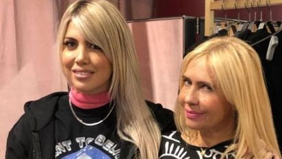 La mamá de Wanda Nara la retó por quitarse edad