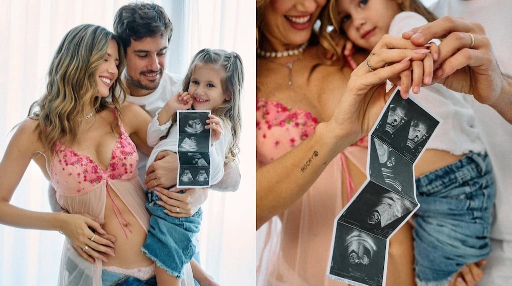 Stephanie Demner y Guido Pella esperan su segundo hijo: el tierno anuncio familiar