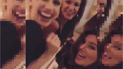 Video: el descontrolado festejo de Ingrid Grudke y Loly Antoniale en medio de rumores de separación