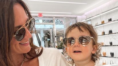 Maternidad real: Paula Chaves compartió una foto de Filippa haciendo un berrinche