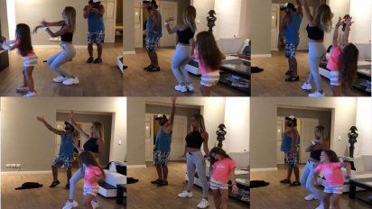 Gente rara: están separados, se habla de infidelidades, pero Sabrina Rojas y Luciano Castro bailan juntos