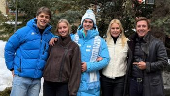 Así se preparó Tiziano Gravier, el hijo de Valeria Mazza, para la ceremonia inaugural de los Juegos Olímpicos