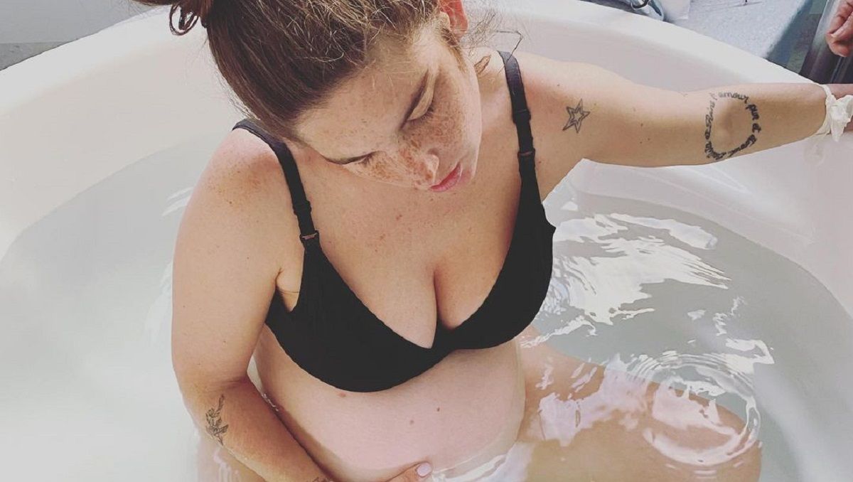 El miedo de Juana Repetto durante su parto respetado