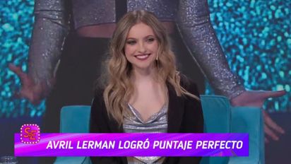 La confesión de Avril Lerman al lograr los 100 puntos en 