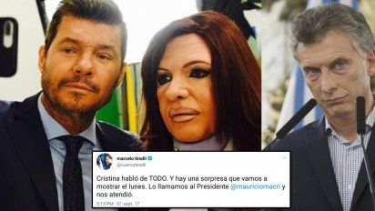Tinelli grabó con Bossi/CFK un reportaje que participó Macri, ¿Quién tiene ese video y cuando se verá?