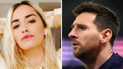 Lali Espósito tiene a Lionel Messi en 