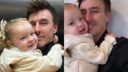 Las tiernas fotos de Ana García Moritán y Roberto García Moritán