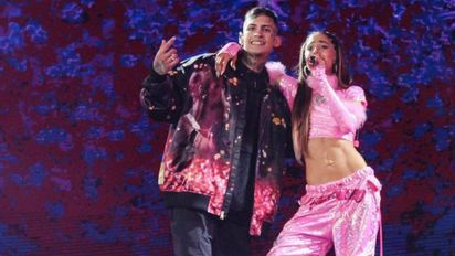 Salió a la luz por qué L-Gante dejó sola a Tini en el escenario