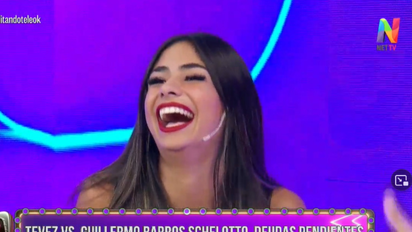 Daniela Celis en Canal Net hablando de su romance con Thiago