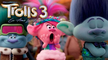 Trolls 3 se verá en cines de Argentina.