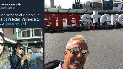 Dalma y Gianinna se van a grabar con Marley: 