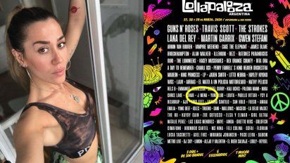 Destruyen a Jimena Barón en las redes por su participación en el Lollapalooza: 