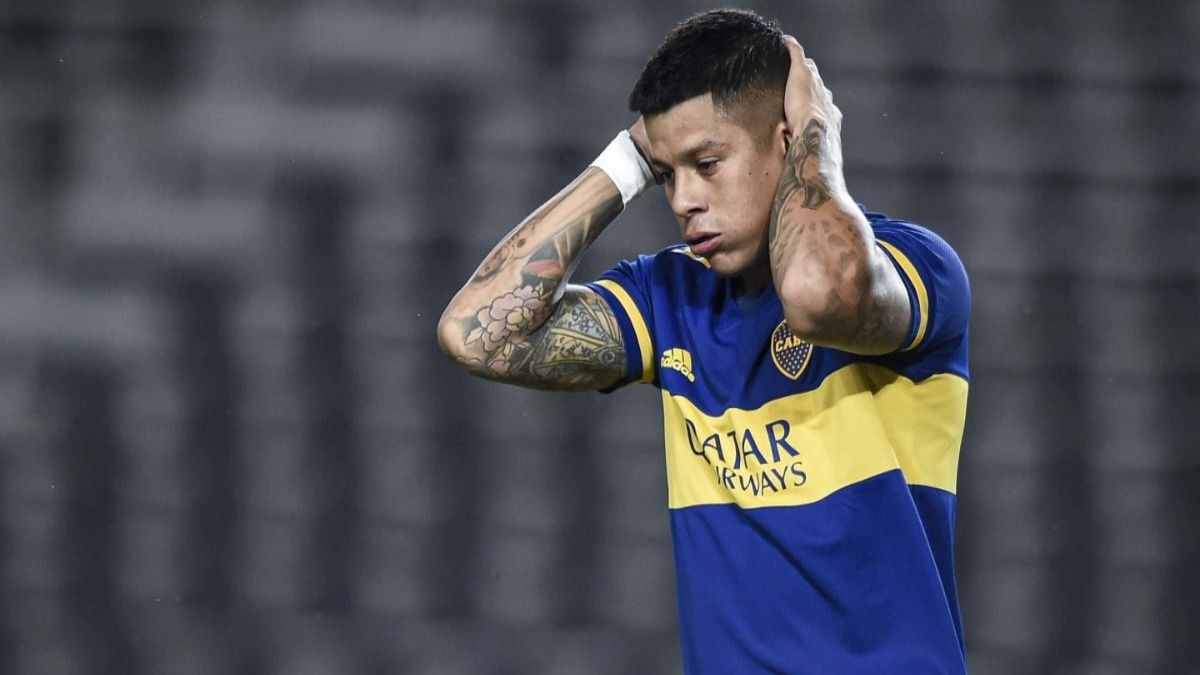 Marcos Rojo se perderá lo que queda de temporada con Boca por culpa de una lesión muscular 
