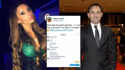 Natacha volvió a tuitear supuestos chats con Latorre: 